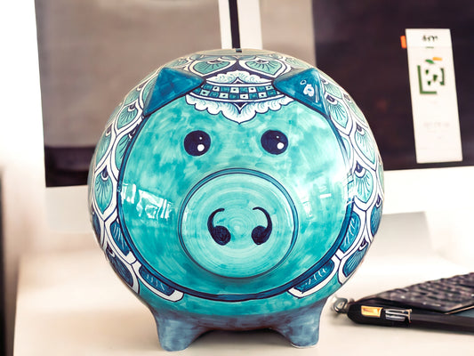 PG-25 Medium Piggy Bank 20cm - 8” (Pre-Order)