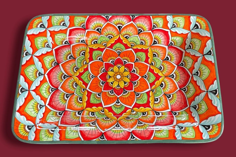 N2025-12 Rectangular 39 cm 15.5"