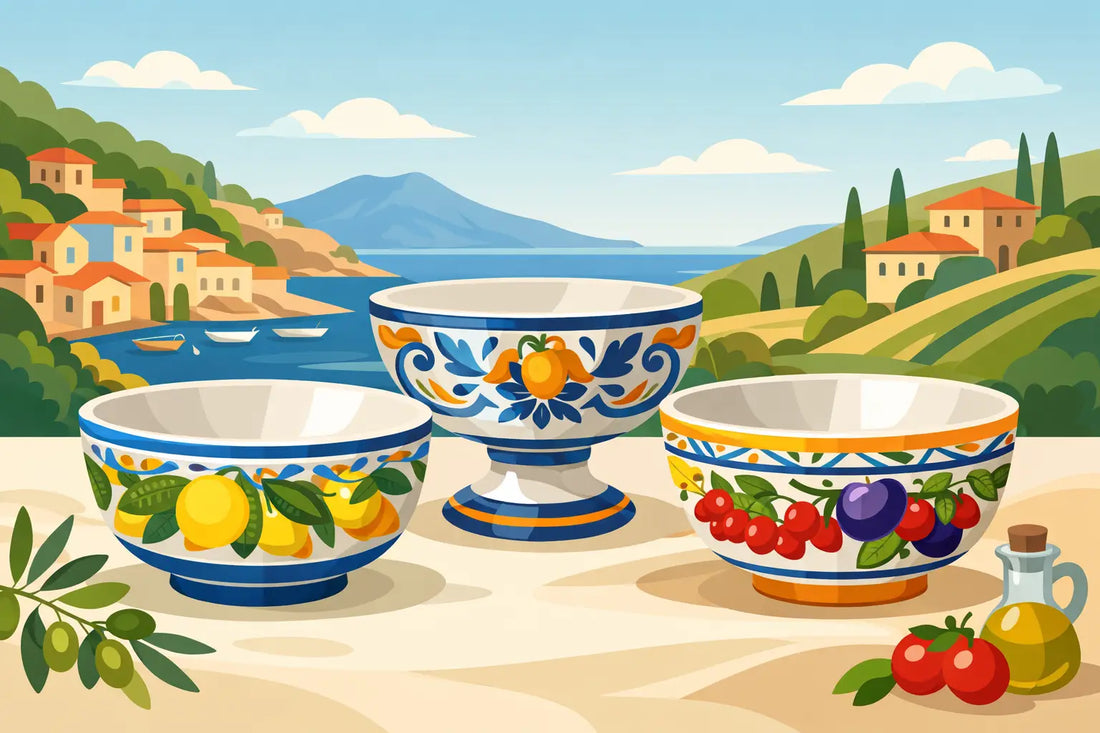 Majolica Serving Bowls Italy Buyers Love
