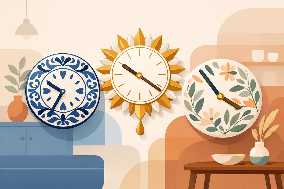 Best Decorative Ceramic Wall Clocks for Home