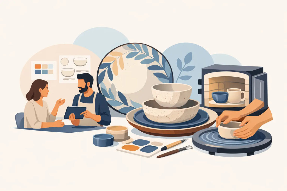 How to Commission Custom Ceramic Dinnerware