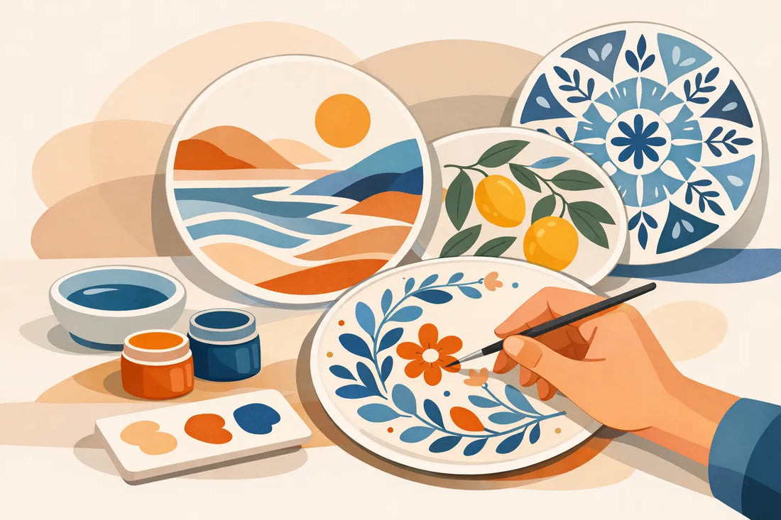 Why Custom Hand Painted Ceramic Plates Matter