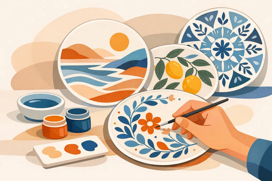 Why Custom Hand Painted Ceramic Plates Matter