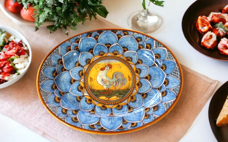 Oval Platters – Geribi Deruta Italy