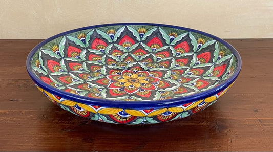 AV-018  Low Bowl 28x5.5cm - 11" x 2"