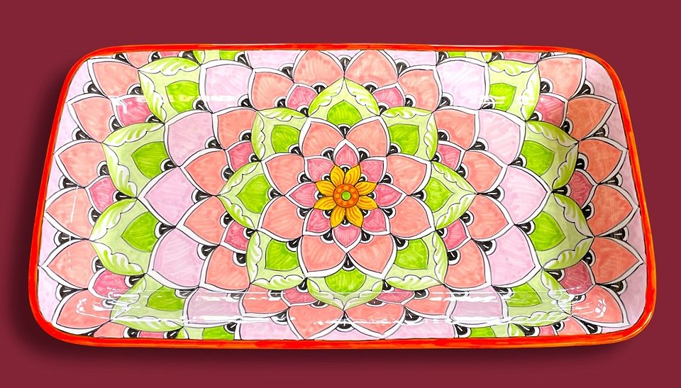 Pastel 43LB - Rectangular 43cm 17"